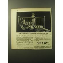 1960 CBS WBNS-TV Advertisement - Population explosion: intimate View