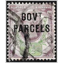 1887 Postage Stamps Overprinted "GOVT PA - 1½d Used (as picture) C2