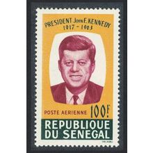 Senegal President Kennedy Commemoration 1964 MNH SG#290