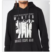 Official BATMAN Hoodie Adult XL JOKER PENGUIN RIDDLER - NEW