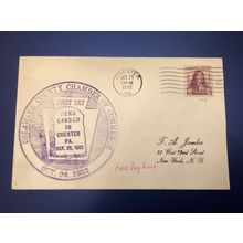 ICOLLECTZONE US 724 William Penn FDC Cachet (A100)