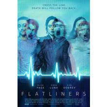 Flatliners (2017)_2 Movie Film Poster Canvas iconic design