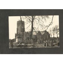 Postcard Cornwall Liskeard Parish Church of St Martin Overland Views