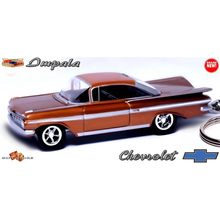 HTF KEYCHAIN 59/60 GOLD COPPER CHEVY IMPALA CUSTOM Ltd Ed