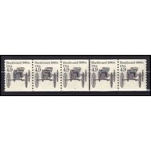 2124v 4.9c Buckboard Fine MNH Dry Gum PNC 4/5 Buggy Whip X0296