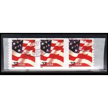 Used 3632 37c U.S. Flag Fine CNP+1 Left 7777 PA3899