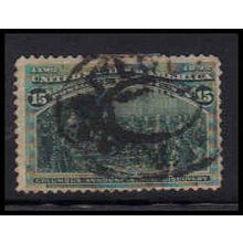 Used 238 15c Announcing His Discovery Just Clears K1204
