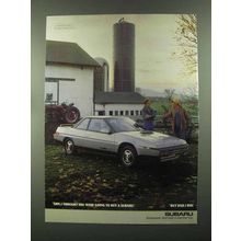 1986 Subaru Turbo XT Ad - Son, I Thought