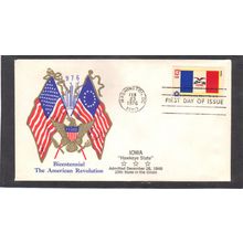 FDC Boerger Cachets 1661 13c Iowa (Cachet-U/A) CV00716