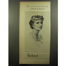 1952 Bachrach Photography Advertisement - For a woman who is older