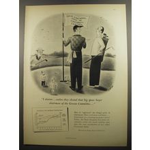 1952 Cincinnati Enquirer Newspaper Ad - Cartoon by Richard Taylor - I Dunno
