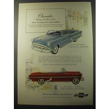 1953 Chevrolet Bel Air and Two-Ten Convertibles Advertisement