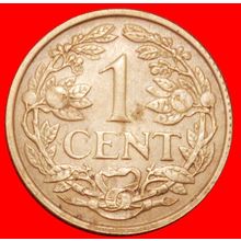 NETHERLANDS LION (1943-1960): SURINAME ★ 1 CENT 1960! ★LOW START★NO RESERVE