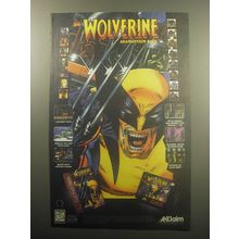 1994 Acclaim Wolverine Adamantium Rage Video Game Advertisement