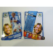 12. Robbie Savage - Blackburn Rovers - Topps - I-Cards 2006/07 Football Card