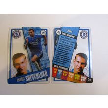29. Andriy Shevchenko - Chelsea - Topps - I-Cards 2006/07 Football Card