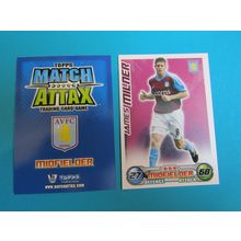 James Milner - Aston Villa - Match Attax 2008/09 Football Card
