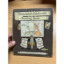 c1920s "RANDOLPH CALDECOTT'S PAINTING BOOK" LARGE THIN HARDBACK BOOK (P2)