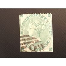 ICOLLECTZONE Great Britain 42 Plate 1 Very Fine used trimmed CV $425