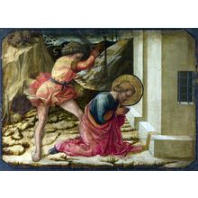 LIPPI, Fra Filippo - Beheading of Saint James the Great - Predella Panel Art Gal