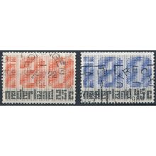 50ᵗʰ Anniv of ILO - Netherlands 1969 - FH - MiNr 912/3