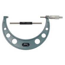 Mitutoyo 103-183 - Outside Micrometer. 6 - 7", .001", Baked Enamel, Ratchet Stop