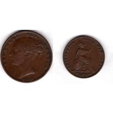 Great Britain. Victoria. Farthing 1850. dy22283