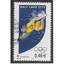 FRA 2002 46c 'WINTER OLYMPICS' FINE USED (EBID56-818)