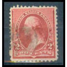 Used 220 2c George Washington Fine Plus M10886
