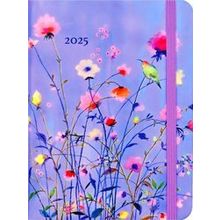 2025 Lavender Wildflowers Weekly Planner (16 Months, Sept 2024 To Dec 2025)