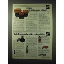 1984 Lyman Turbo Tumblers and Accessories Ad!