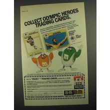 1984 M&M's Candy Ad - Olympic Heroes Cards