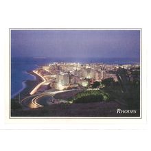 RHODES, GREECE used postcard not posted #
