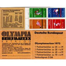 GERMANY BUND Markenheft MH 17 ( **/mnh )