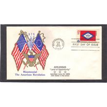FDC Boerger Cachets 1657 13c Arkansas (Cachet-U/A) CV00712