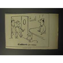 1951 Collier's Magazine Ad - cartoon by Virgil Partch - Bar