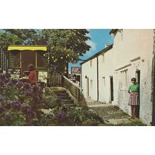 Heysham Lancashire Chip Food Stall Walls Ice Cream 1970s Postcard