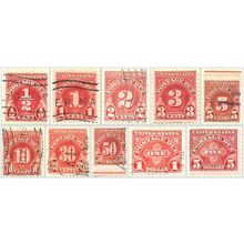USA 1930/31 Full set of ten Postage Dues Used V1
