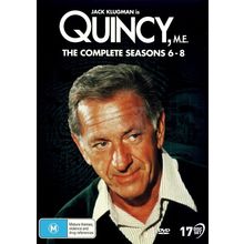 Quincy, M.E: Seasons 6 - 8 DVD | Jack Klugman | 17 Disc Set