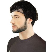 Dark Brown Disposable Hair Nets, 28 Inches. Pack of 1000 Disposable Hair Cap ...