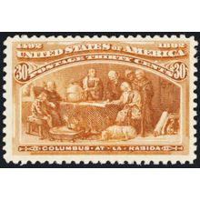 239, Mint VF XLH 30¢ - Very Fresh Stamp! SCV $225 - Stuart Katz
