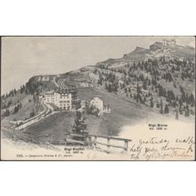 Rigi-Staffel und Rigi-Kulm, 1907 - Charnaux Frères CPA