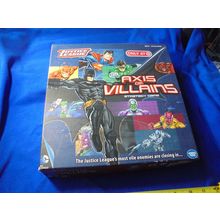 JUSTICE LEAGUE AXIS of VILLAINS Strategy Game! DC! $23.00 Shipped!!