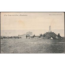 The Cross and Pier, Hunstanton, Norfolk, 1907 - Edward Hilton Postcard