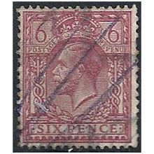 1924 SG426a 6d Purple Wmk Block Cypher Good Used . ..