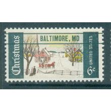 1384 6c Winter Scene Fine MNH MD. PreCnx R0359