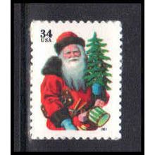 3539 34c Santa with Red Hat Fine MNH BPS Z4852