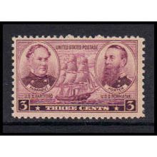 792 3c Farragut-Porter Fine MNH K2415