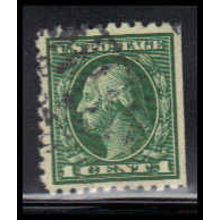 Used 462 1c George Washington Very Fine BPS K3523