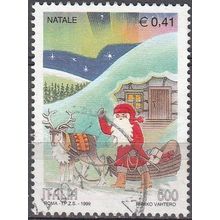 Italia 1999 Michel 2658 O Cote (2006) 0.50 Euro Père Noël Cachet rond